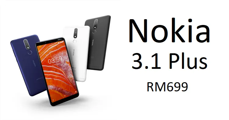 Nokia 3.1 Plus