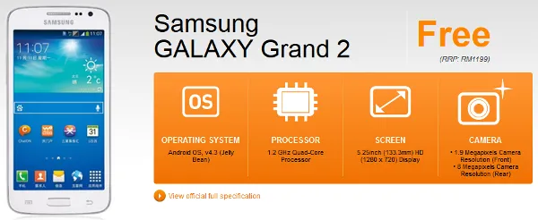 Samsung Galaxy Grand 2 photo 4
