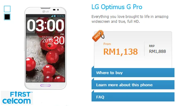 LG Optimus G Pro photo 6