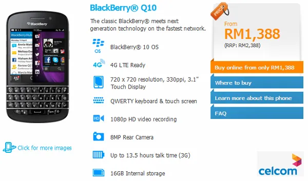 BlackBerry Q10 photo 3