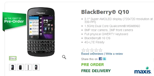 BlackBerry Q10 photo 4